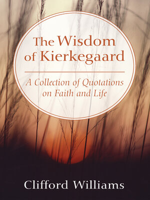 cover image of The Wisdom of Kierkegaard